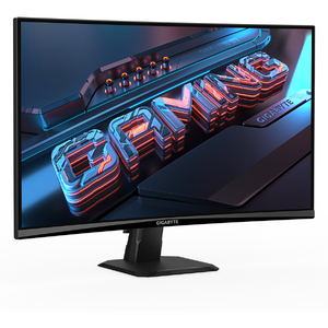Monitor GIGABYTE GS27QCA , 27", VA, QHD, 2560 x 1440, 180Hz , HDMI, Display Port, Curbat, 1ms, Negru