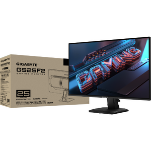 Monitor GIGABYTE GS25F2, 24.5", IPS, Full HD, 1920 x 1080, 200Hz , HDMI, Display Port, 1ms, Negru