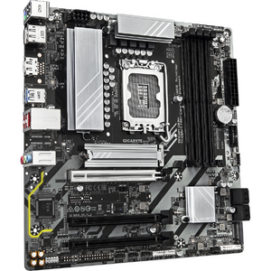 Placa de baza GIGABYTE B860M DS3H, LGA1851, DDR5, Negru/Gri