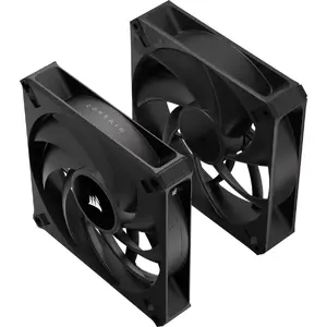 Ventilator Corsair RS140 MAX 140mm PWM, 1600 RPM, Dual Pack, Negru