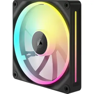Ventilator Corsair iCUE LINK LX120 RGB 120mm PWM, 400 - 2400 RPM, Negru