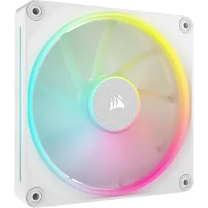 Ventilator Corsair iCUE LINK LX120 RGB 120mm PWM, 400 - 2400 RPM, Alb