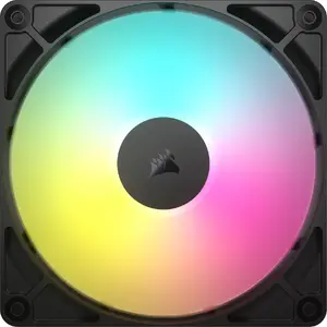 Ventilator Corsair RS120 ARGB 120 PWM, 420 - 2100 RPM, Negru