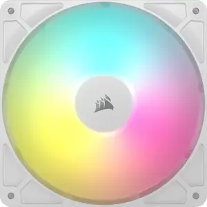 Ventilator Corsair RS140 ARGB 140mm PWM, 330 - 1700 RPM, Alb