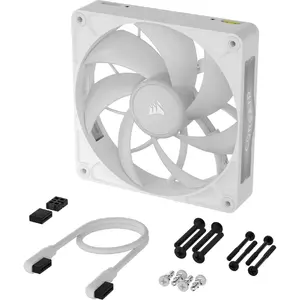 Ventilator Corsair iCUE LINK RX120 MAX RGB 120mm PWM, 400 - 2000 RPM, Alb