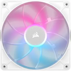 Ventilator Corsair iCUE LINK RX120 MAX RGB 120mm PWM, 400 - 2000 RPM, Alb