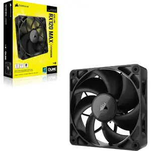 Ventilator Corsair iCUE LINK RX120 MAX 120mm PWM, 400 - 2000 RPM, Negru