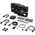 Ventilator Corsair iCUE LINK RX120 MAX 120mm PWM, 400 - 2000 RPM, Triple Pack, Negru