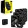 Ventilator Corsair iCUE LINK RX120 MAX 120mm PWM, 400 - 2000 RPM, Triple Pack, Negru
