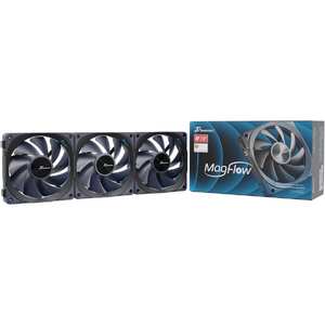 Ventilator Seasonic MagFlow 120mm, kit 3 buc Resigilat/Reparat