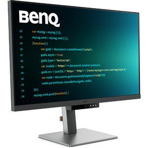 Monitor BenQ RD320U, 31.5", IPS, 4K, HDMI, Display Port, USB-C 90W, Boxe, Pivot, MoonHalo Backlight, 5 ms, Negru