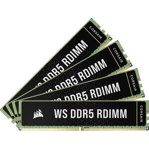 Corsair Memorie DDR5 ECC RDIMM WS, 128GB, KIT 8x16GB, 5600MT/s, 1.25V, C40, XMP, Negru