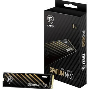 SSD MSI SPATIUM M460, PCIe 4.0, NVMe M.2 1TB