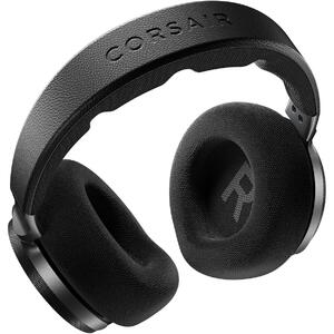 Corsair VIRTUOSO MAX Wireless, Dolby Atmos, Noise Cancelling, Microfon detasabil, RGB, Carbon, 60h, pentru PC/ Playstation, Negru