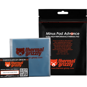 Thermal Grizzly Minus Pad Advance, 100x100x2.0 mm, 2 buc.