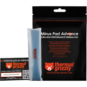 Thermal Grizzly Minus Pad Advance, 120x20x2.0 mm, 4 buc.