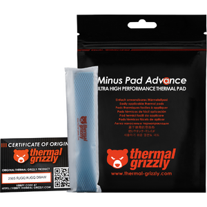 Thermal Grizzly Minus Pad Advance, 120x20x3.0 mm, 4 buc.