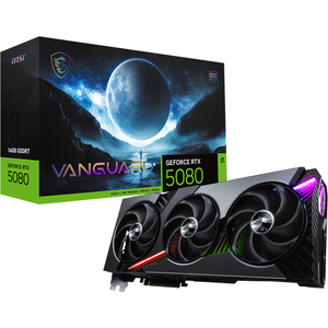 MSI GeForce RTX 5080 16G VANGUARD SOC, 256-bit, GDDR7, RGB, Negru