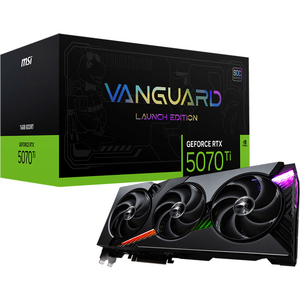MSI GeForce RTX 5070 TI 16G VANGUARD SOC LAUNCH EDITION, 256-bit, GDDR7, RGB, Negru