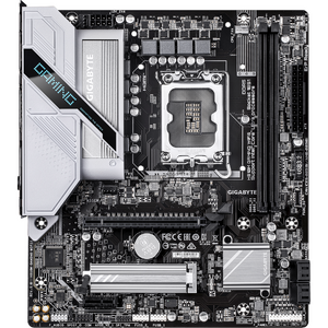 Placa de baza GIGABYTE H810M GAMING WIFI6, LGA1851, DDR5, BT, Wi-Fi, mATX, Negru