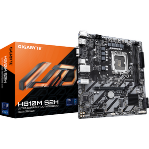 Placa de baza GIGABYTE H810M S2H, LGA1851, DDR5, mATX, Negru