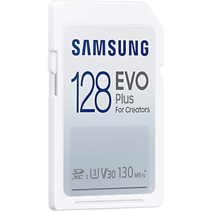 Samsung EVO Plus (2021), SD, 128GB, UHS-I, U3, clasa 3, V30 Resigilat/Reparat