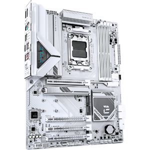 Placa de baza GIGABYTE B850 EAGLE WIFI7 ICE, AM5, DDR5, Wi-Fi, BT, ATX, Alb