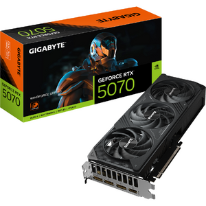 GIGABYTE GeForce RTX 5070 WINDFORCE SFF 12G, 192 bit, GDDR7, Negru