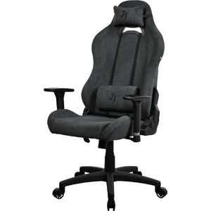 Arozzi Toretta SoftFabric v2, Tetiera, Ajustabil, max. 120kg, Negru/Gri