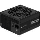 RM1200e, 1200W, ATX 3.1, PCIe 5.1, 80 PLUS GOLD, Full Modulara, Negru