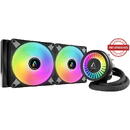 Liquid Freezer III 280 A-RGB, Racire cu lichid, AIO 280mm, Intel/ AMD, Negru Resigilat/Reparat
