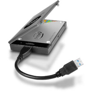 AXAGON Rack Extern ADSA-1S6, USB 3.0,  SATA 6G UASP, HDD Adaptor Extern, 2.5", Negru Resigilat/Reparat