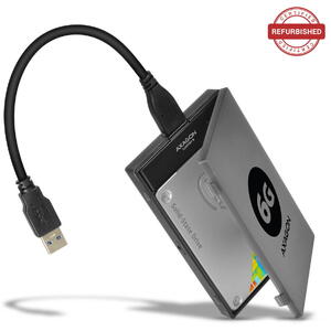 AXAGON Rack Extern ADSA-1S6, USB 3.0,  SATA 6G UASP, HDD Adaptor Extern, 2.5", Negru Resigilat/Reparat