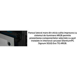 Carcasa SILENTIUM PC Signum SG1Q EVO TG ARGB Resigilat/Reparat
