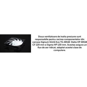 Carcasa SILENTIUM PC Signum SG1Q EVO TG ARGB Resigilat/Reparat