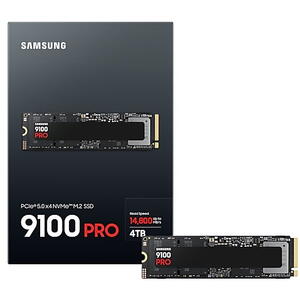 SSD Samsung 9100 PRO, M.2, 4TB, PCIe Gen5x4, 2280