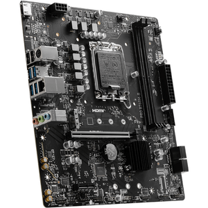 Placa de baza MSI PRO B760M-B, LGA1700, DDR4, mATX, Negru