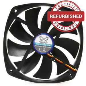 Ventilator Scythe SM1425SL12M, 1200RPM, 140mm, Negru Resigilat/Reparat