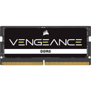 DDR5, 5600MT/s 48GB 1x48GB SODIMM, 48-48-48-90, 1.1V, VENGEANCE, Negru