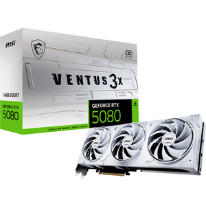 MSI GeForce RTX 5080 16G VENTUS 3X OC WHITE, GDDR7, 256-bit, Alb