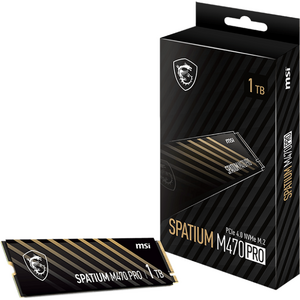 SSD MSI SPATIUM M470 PRO, PCIe 4.0, NVMe M.2, 2TB S78-440Q990-P83