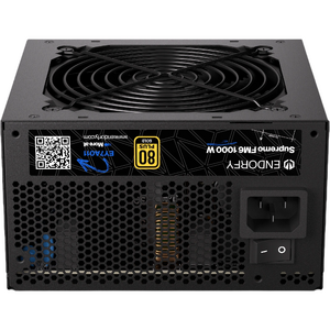 Sursa ENDORFY Supremo FM6 1000 W, ATX 3.1, PCIe 5.1, 80 PLUS GOLD, Full Modulara, Negru