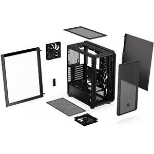 Carcasa ENDORFY Arx 500 ARGB, MiddleTower, ATX, Negru