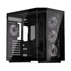 Carcasa Krux Empero, MiddleTower, ATX, Negru