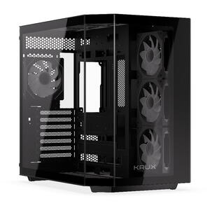 Carcasa Krux Empero, MiddleTower, ATX, Negru