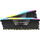 Corsair Memorie DDR5, 96GB, KIT 2x48GB, 6800MT/s, C40, Negru, RGB, VENGEANCE
