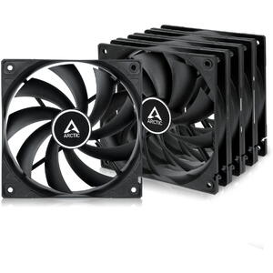 Ventilator ARCTIC F12 PWM, 230 - 1350 rpm, kit 5 buc, Negru