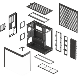 Carcasa HAVN HS 420, MiddleTower, E-ATX, Negru PGW-CH-HVN-006