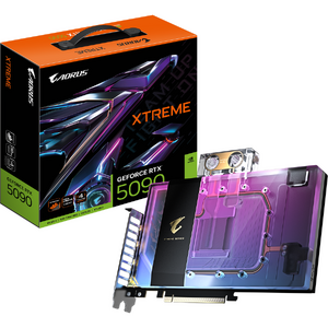 GIGABYTE AORUS GeForce RTX 5090 XTREME WATERFORCE Water Block 32GB, 512 bit, GDDR7, Negru