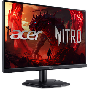 Monitor Acer Nitro KG251QX0biip Premium, 24.5 inch, VA, 1920x1080, HDMI, DisplayPort, 2ms/0.5ms(GTG, Min.), 1ms(VRB), 200Hz ZeroFrame FreeSync, Negru